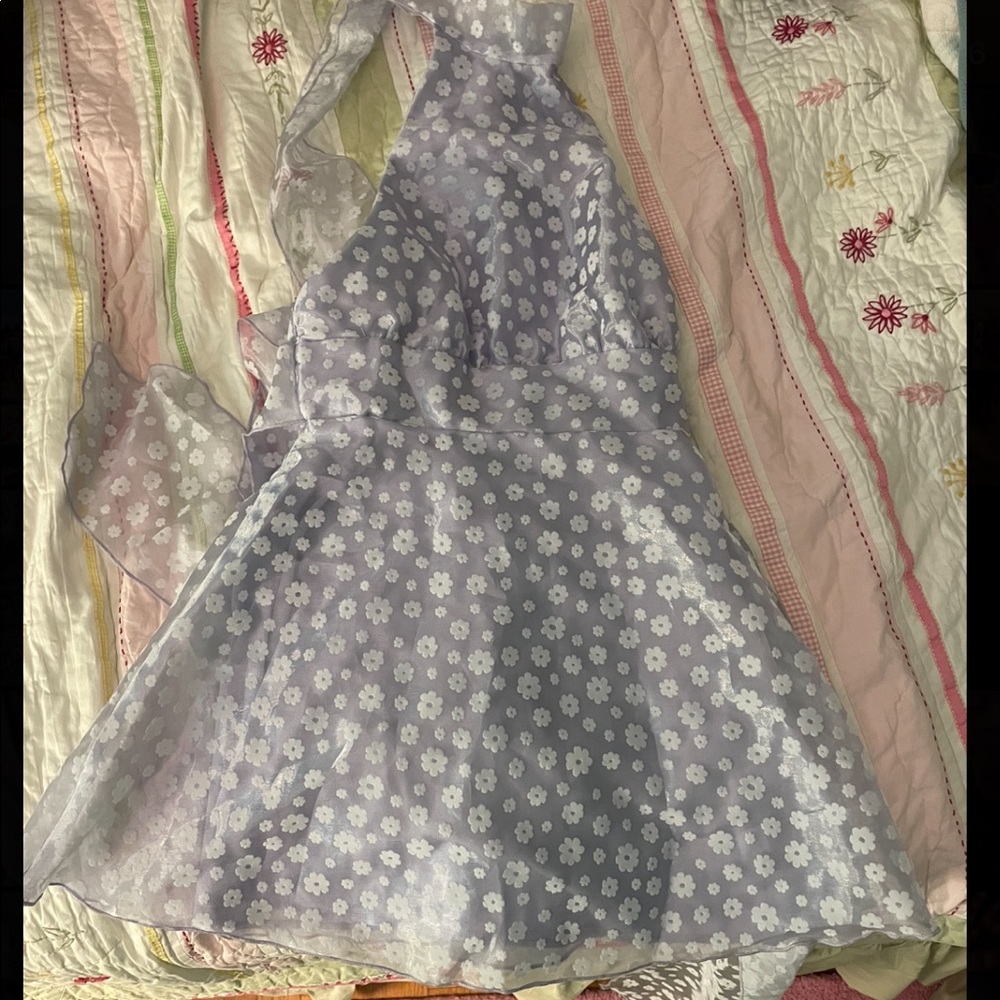 Lavender halter dress from Lucy in the sky. Never worn